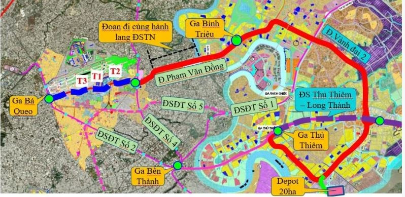 Mới nhất về phương án kết nối sân bay quốc tế Long Thành và sân bay quốc tế Tân Sơn Nhất