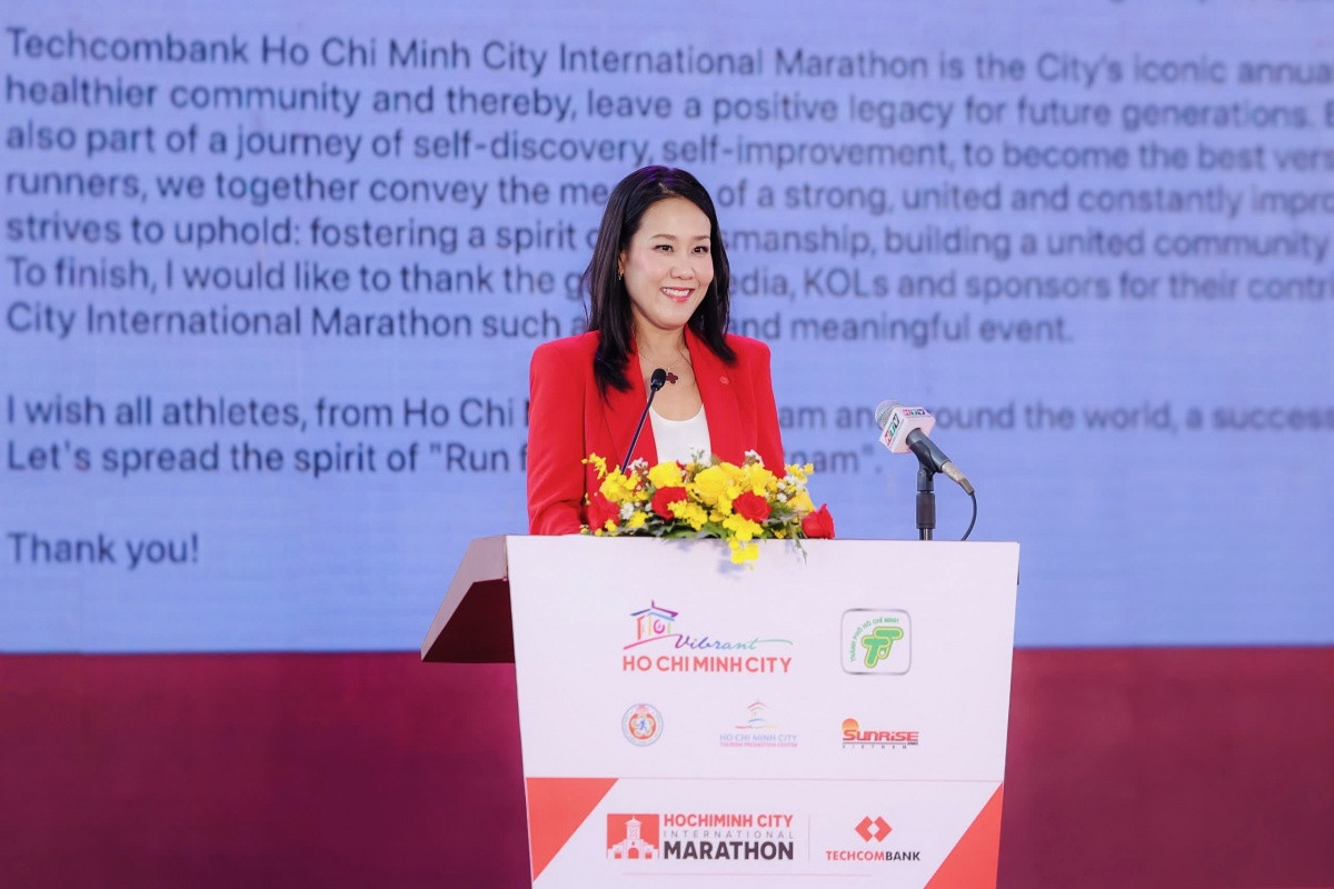 Khai mạc giải marathon quốc tế Thành phố Hồ Chí Minh Techcombank lần 7 với kỷ lục vận động viên tham gia và hoạt động bên lề hấp dẫn