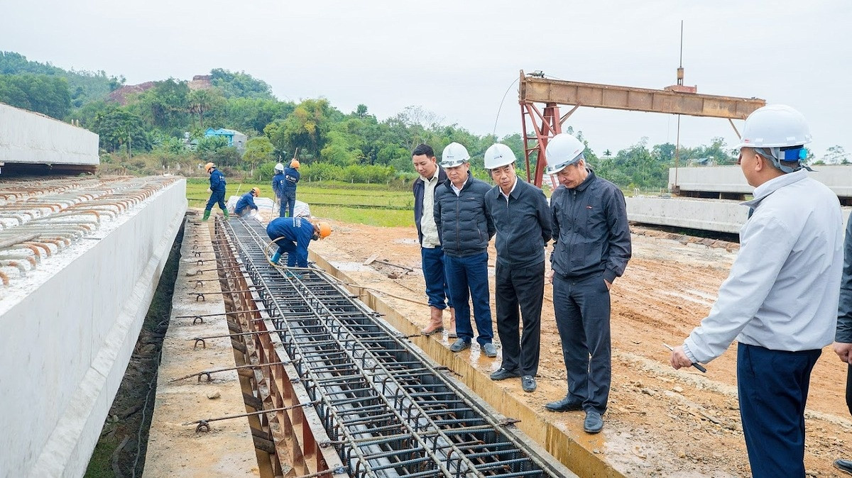 Đèo Cả: Đoàn công tác kiểm tra tiến độ gói thầu 735 tỷ đồng thuộc cao tốc Tuyên Quang - Hà Giang