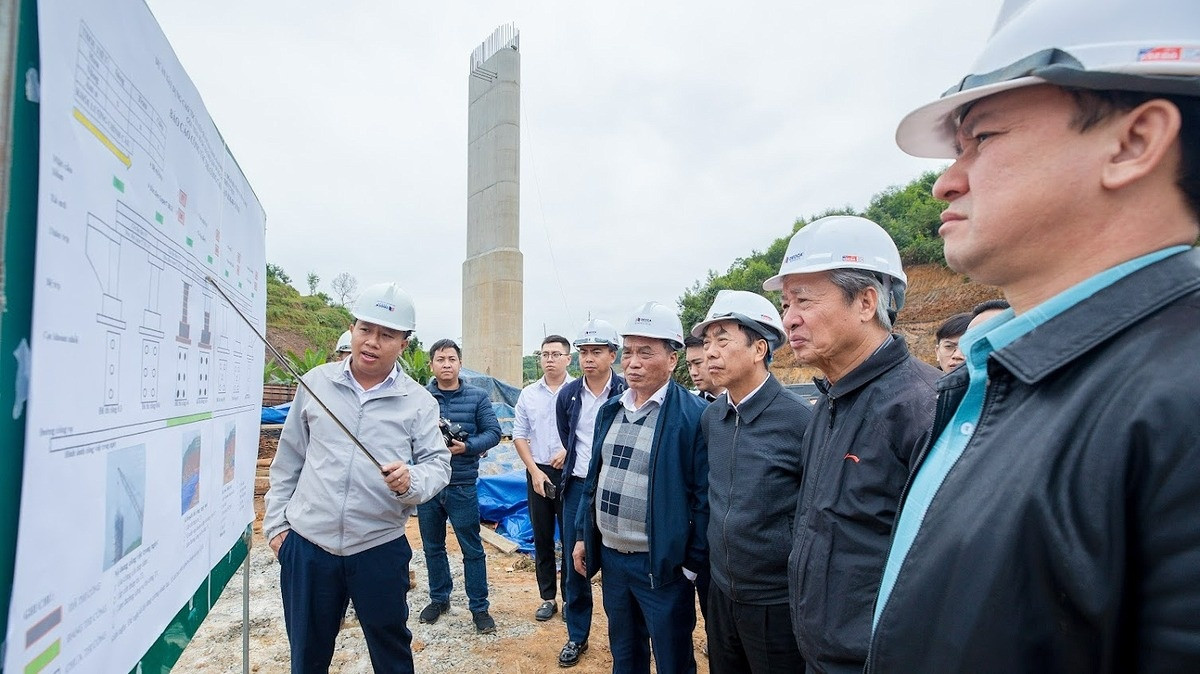 Đèo Cả: Đoàn công tác kiểm tra tiến độ gói thầu 735 tỷ đồng thuộc cao tốc Tuyên Quang - Hà Giang