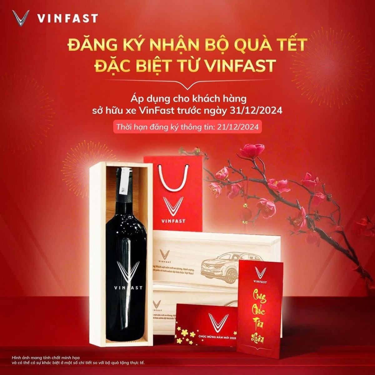 Chủ xe VinFast chú ý, sắp hết thời hạn đăng ký nhận lì xì Tết đặc biệt của tỷ phú Phạm Nhật Vượng