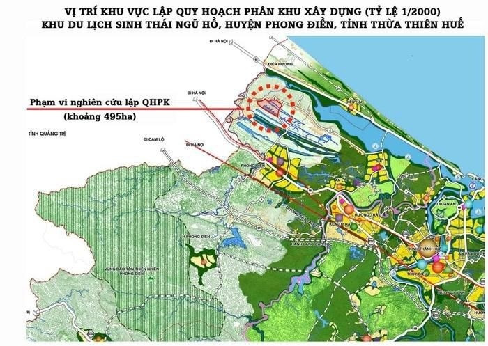 Tỉnh sắp là thành phố trực thuộc Trung ương thứ 6 sẽ hình thành khu du lịch sinh thái với sân golf 27 hố