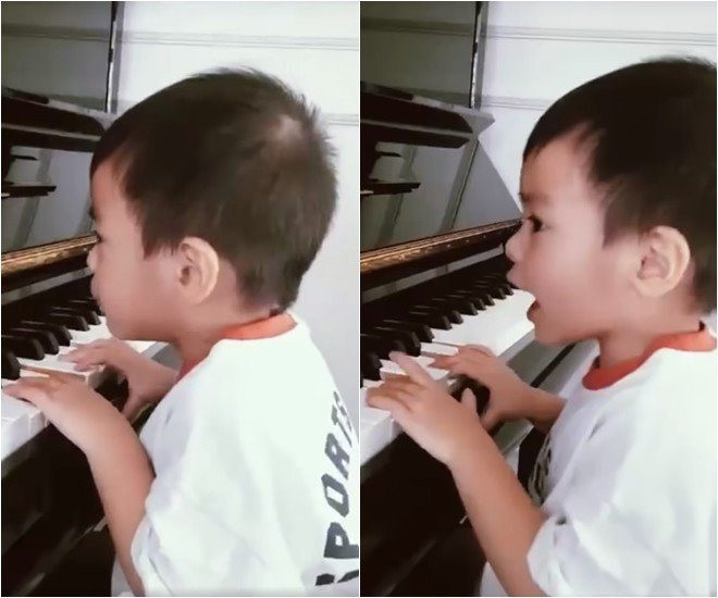 Cháu trai ‘ngậm thìa vàng’ nhà tỷ phú U80 Johnathan Hạnh Nguyễn: 3 tuổi biết chơi piano, khiến ‘ngọc nữ màn ảnh Việt’ ngập tràn hạnh phúc