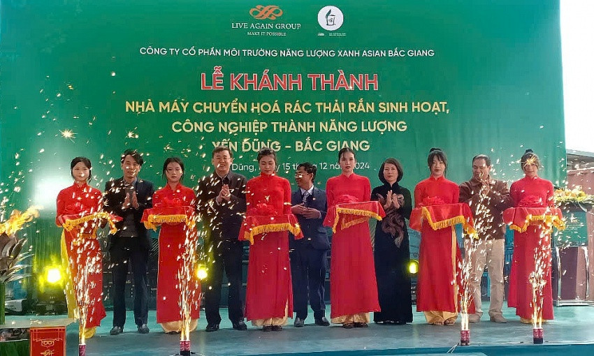 Chính thức khánh thành nhà máy xử lý rác không phát thải đầu tiên tại Việt Nam