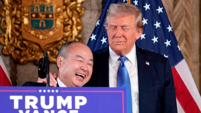 Lấy lòng ông Trump, SoftBank cam kết đầu tư 100 tỷ USD vào Mỹ - ảnh 1