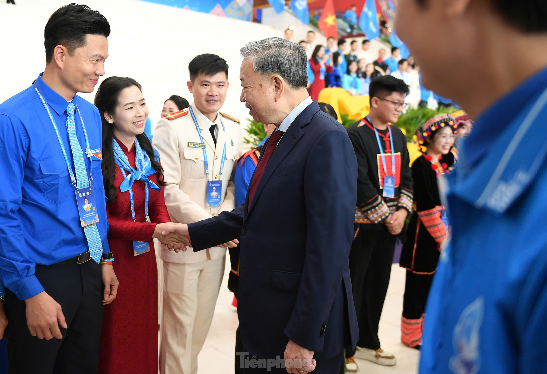 Tổng Bí thư Tô Lâm dự phiên trọng thể Đại hội đại biểu toàn quốc Hội LHTN Việt Nam lần thứ IX ảnh 2