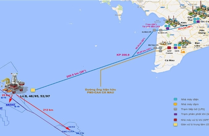 Cập nhật tiến độ chuỗi dự án điện khí 12 tỷ USD ở thềm lục địa Việt Nam