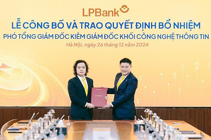 LPBank (LPB) bổ nhiệm ông Lưu Danh Đức làm Phó Tổng Giám đốc kiêm Giám đốc Khối Công nghệ Thông tin