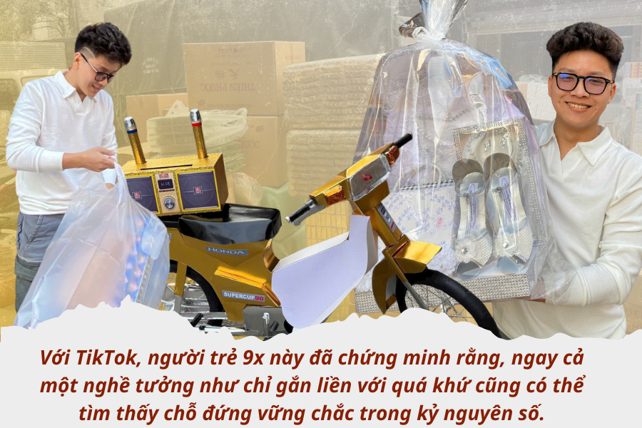 Cuối năm ghé về thủ phủ vàng mã lớn nhất miền Bắc gặp Quang Vàng Mã - 9x thổi làn gió mới vào sản phẩm tâm linh ‘hút triệu view’ trên TikTok - ảnh 1