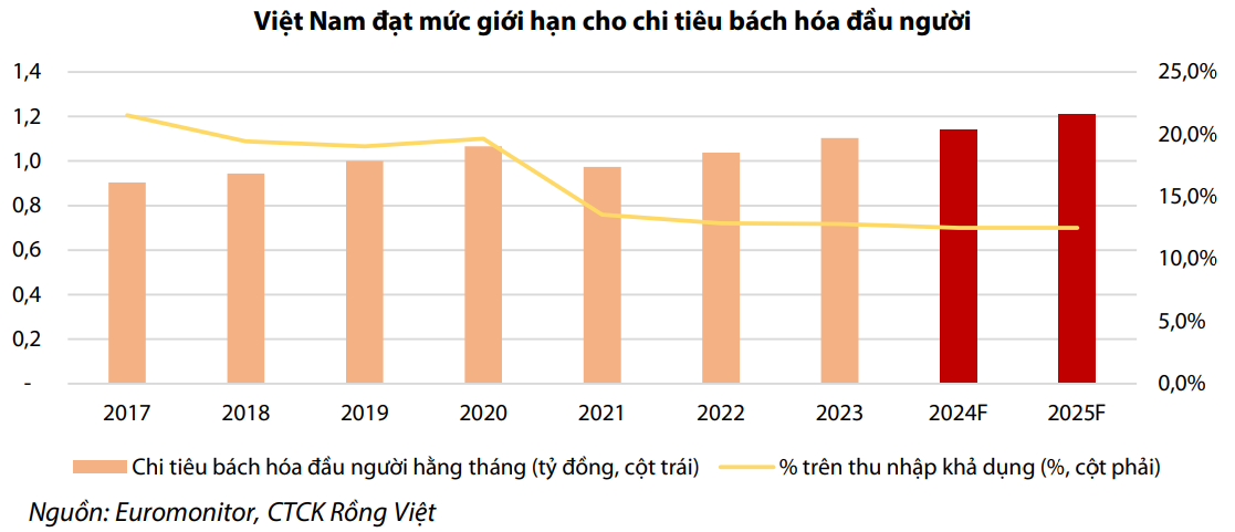 Ngành thực phẩm và đồ uống 2025: Khi những 'gã khổng lồ' như Vinamik, Sabeco... đối mặt ngưỡng bão hòa