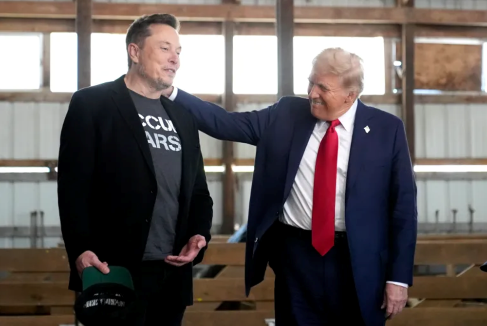 Ông Trump lên tiếng về việc nhường chức Tổng thống Mỹ cho tỷ phú giàu nhất hành tinh Elon Musk - ảnh 1