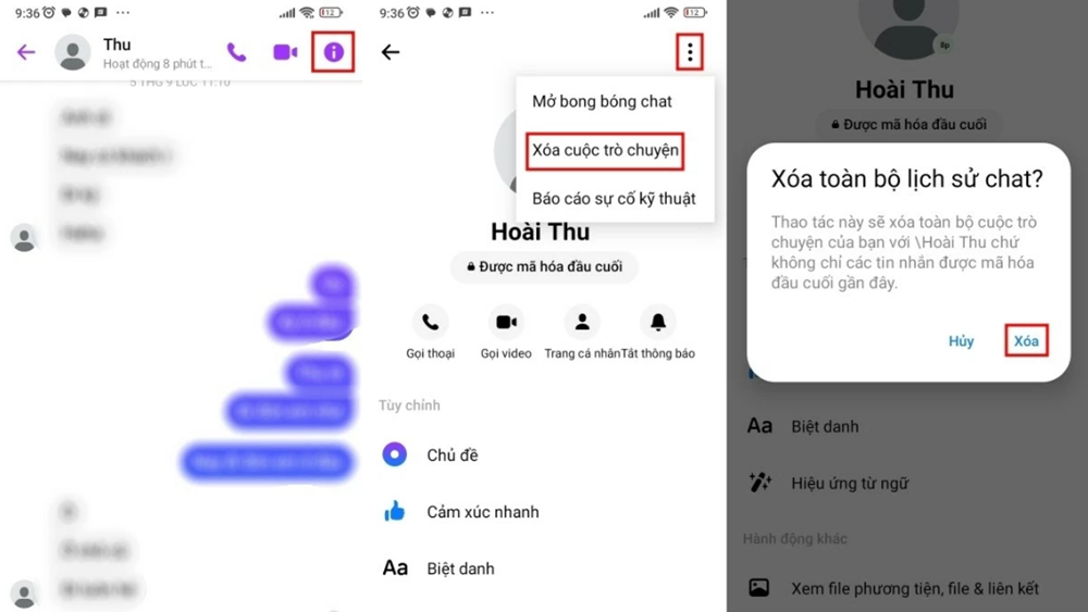 Hướng dẫn cách tắt, mở cuộc trò chuyện bí mật Messenger trên điện thoại nhanh nhất - ảnh 1