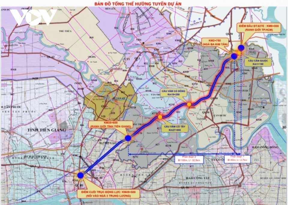 TP. HCM nối thông với Tây Nam Bộ qua 2 tuyến đường chiến lược nghìn tỷ- Ảnh 2.