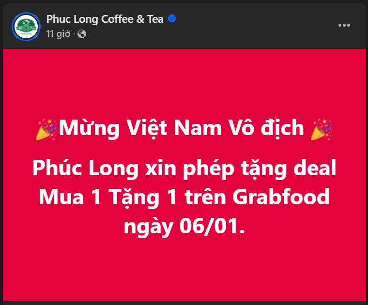 Loạt thương hiệu nổi tiếng đua nhau 'tặng quà' lớn mừng đội tuyển Việt Nam vô địch