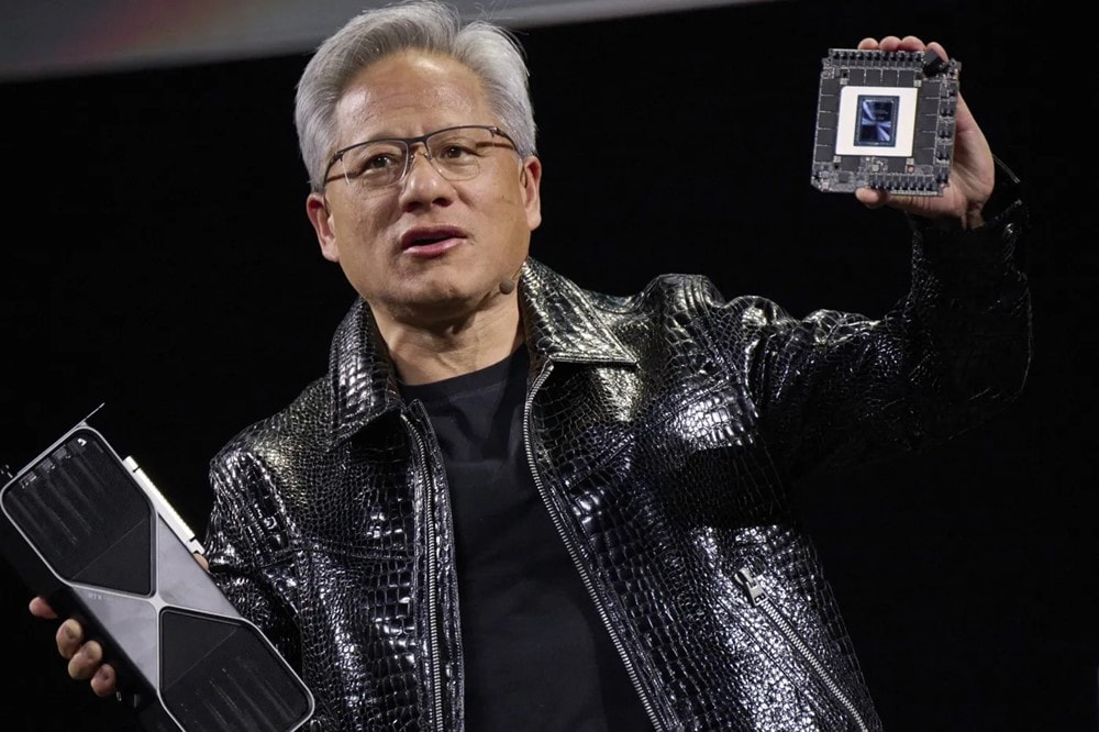 Cổ phiếu Nvidia lao dốc không phanh sau bài thuyết trình gây thất vọng của CEO Jensen Huang - ảnh 1