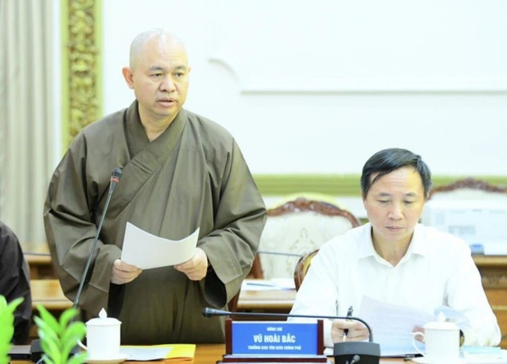 Cung đón xá lợi của Đức Phật từ Ấn Độ về Việt Nam trong Đại lễ Vesak 2025 - ảnh 2