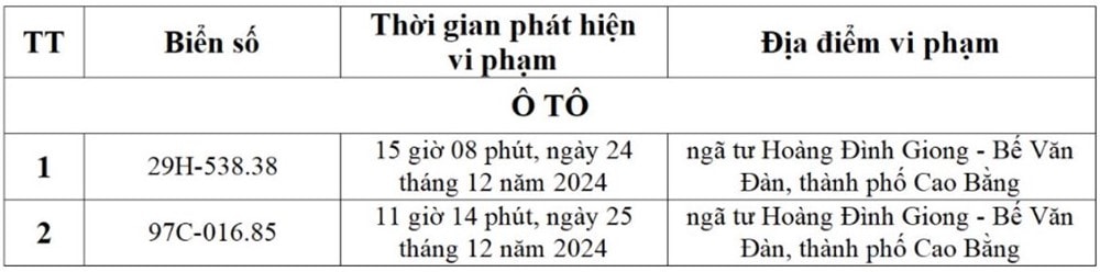  1.200 chủ xe có biển số sau liên hệ cơ quan công an để nộp phạt nguội - ảnh 3