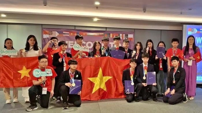 Việt Nam thắng lớn tại Olympic Hóa học châu Á với giải Quán quân và 17 huy chương - ảnh 1