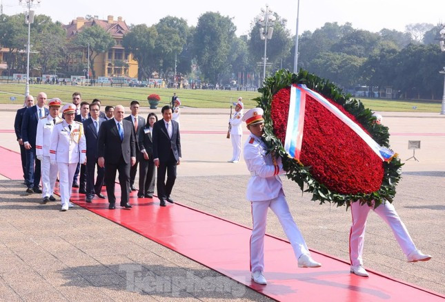 Thủ tướng Phạm Minh Chính chủ trì lễ đón Thủ tướng Nga Mikhail Mishustin ảnh 3