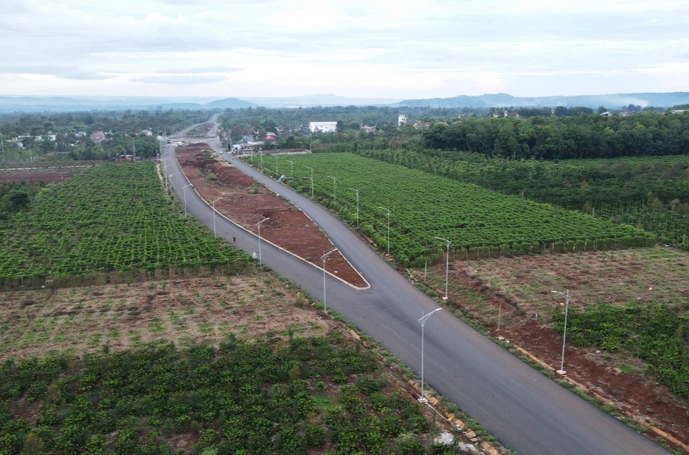 Đường Hồ Chí Minh, đoạn tránh phía Đông TP. Buôn Ma Thuột. Nguồn ảnh: Báo Đại biểu Nhân dân