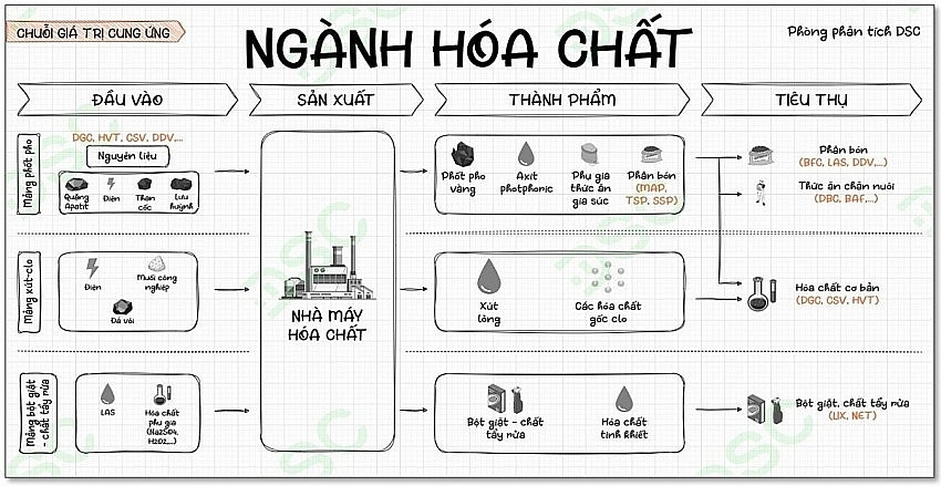 Kinh doanh cùng mặt hàng với Hóa chất Đức Giang (DGC), một doanh nghiệp báo lãi quý IV/2024 tăng gấp đôi