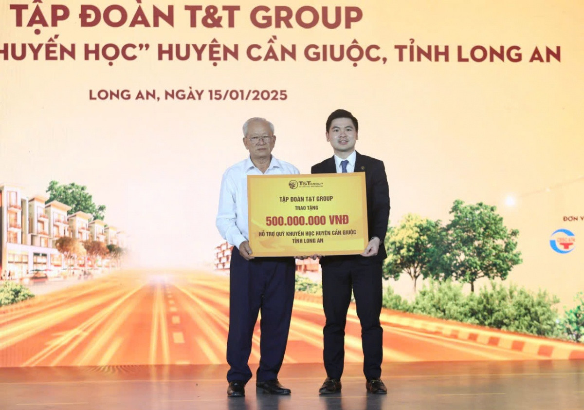 Từ giao thông đến giáo dục, T&T của bầu Hiển triển khai loạt công trình nghìn tỷ thay đổi 'diện mạo' Long An