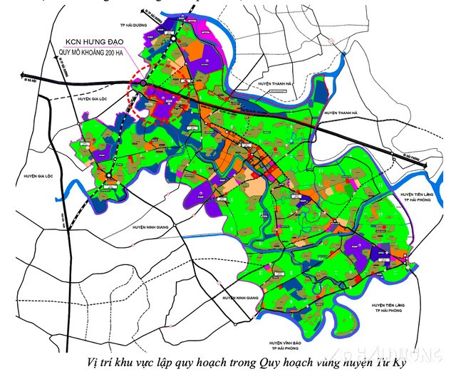 Sắp hình thành khu công nghiệp 2.700 tỷ nằm ‘sát sườn’ tuyến đường cao tốc, đường sắt Hà Nội - Hải Phòng- Ảnh 1.