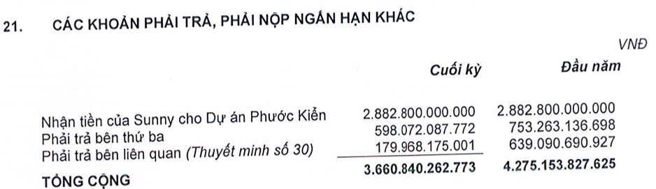 Quốc Cường Gia lai (QCG) báo lãi gấp 22 lần nhờ bất động sản, khoản 'phải trả' 2.882 tỷ vẫn giữ nguyên