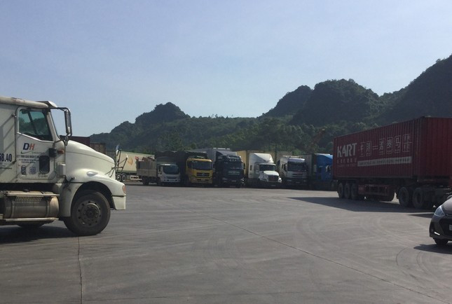 Gần 300 xe container ‘mở hàng’ cửa khẩu Lạng Sơn sang Trung Quốc ảnh 1