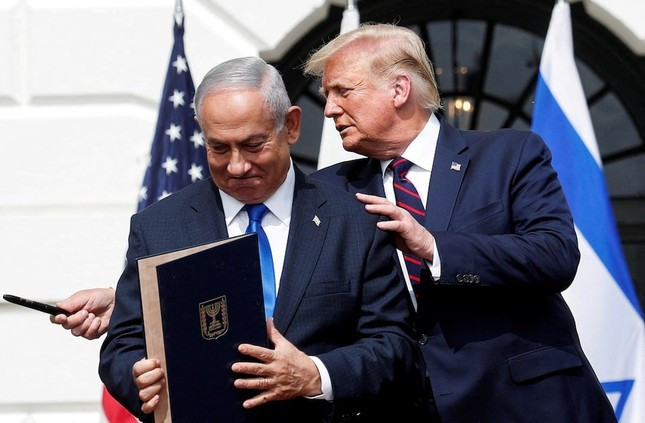 Thủ tướng Israel Netanyahu đến Mỹ gặp Tổng thống Donald Trump ảnh 1