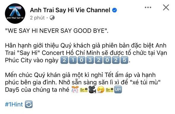 Concert Anh Trai Say Hi Day 5 hứa hẹn quy mô hoành tráng, ẩn chứa điều bí ẩn khiến fan ‘xoắn não’ - ảnh 3