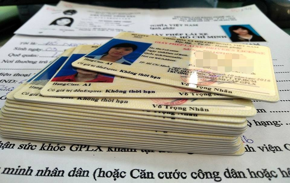 TP.HCM: Cần 50 ngày để in 172.800 giấy phép lái xe tồn