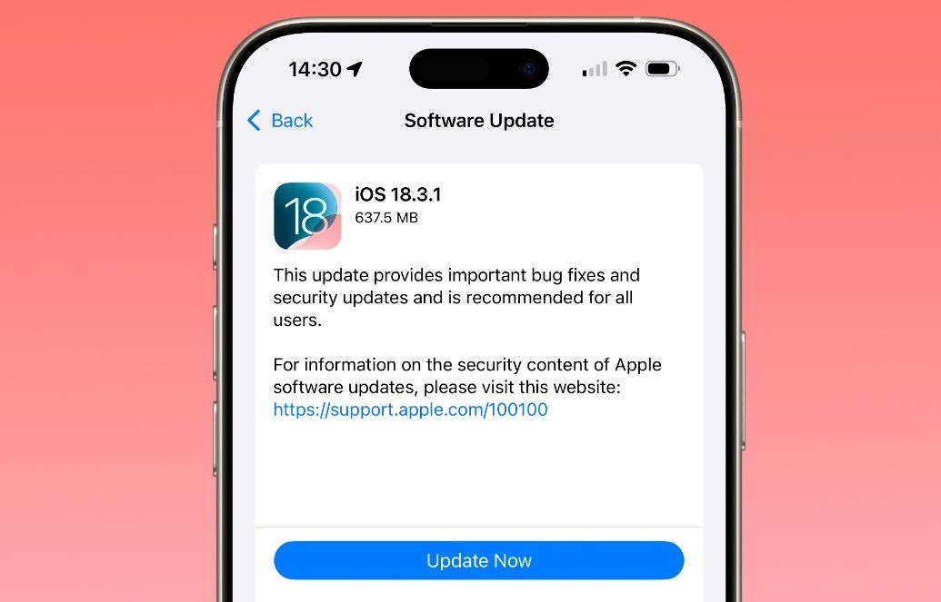 Apple tung bản vá quan trọng, người dùng iPhone cần cập nhật ngay iOS 18.3.1 để tránh rủi ro