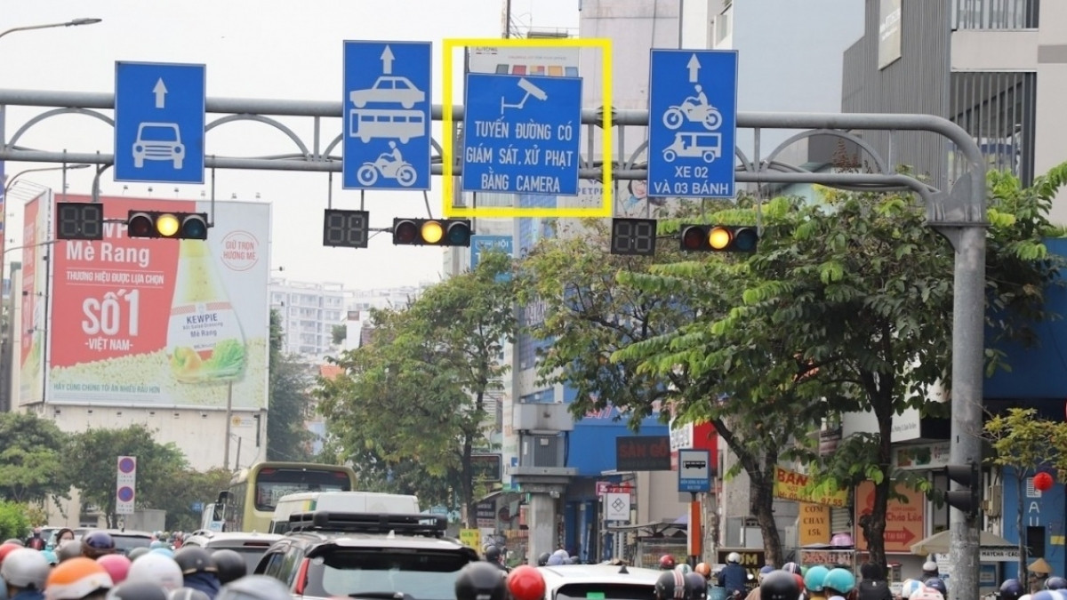 Các điểm lắp camera phạt nguội tại TP Hồ Chí Minh, người dân cần lưu ý khi di chuyển