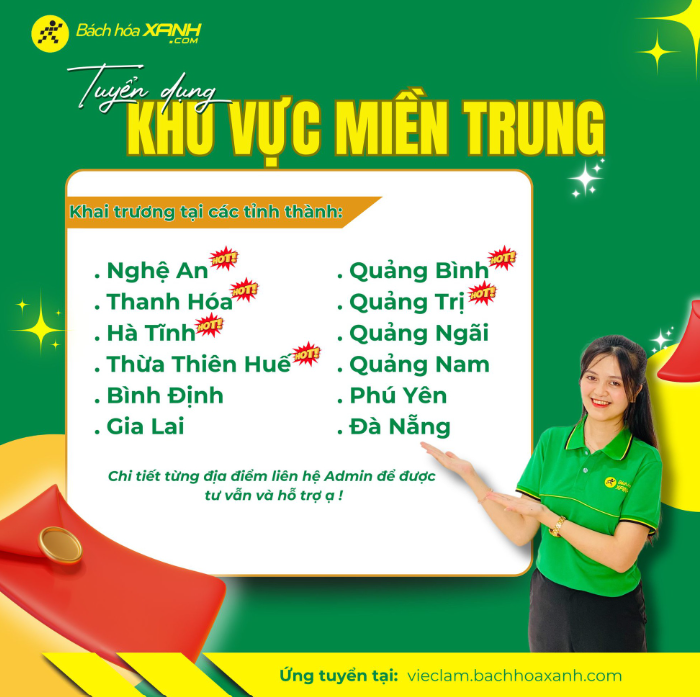 Bách Hóa Xanh ráo riết tuyển dụng nhân sự, mở mới gần 80 cửa hàng trong chưa đầy 2 tháng đầu năm 2025