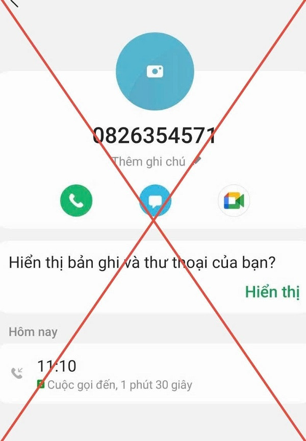 Từ cuộc gọi số điện thoại 0826354571, Công an xác định một thủ đoạn cực kỳ tinh vi, nhắm vào những người nhẹ dạ, cả tin