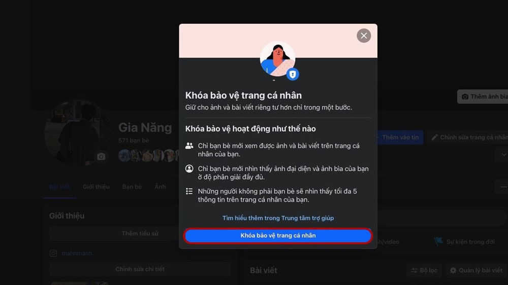 Bật ngay tính năng này trên Facebook nếu không muốn người khác ‘soi’ trang cá nhân, tăng cường bảo mật danh tính - ảnh 7