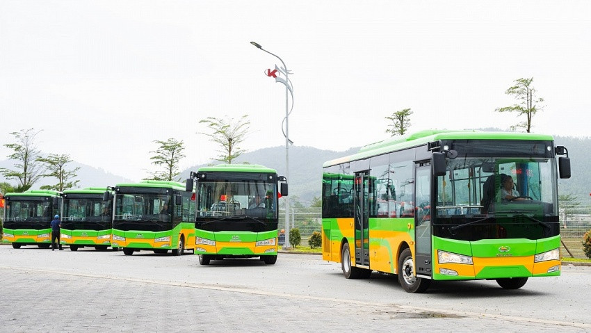 Hãng ô tô Việt Kim Long Motor bàn giao lô xe Citybus phục vụ hệ thống giao thông công cộng tại tỉnh Lào Cai