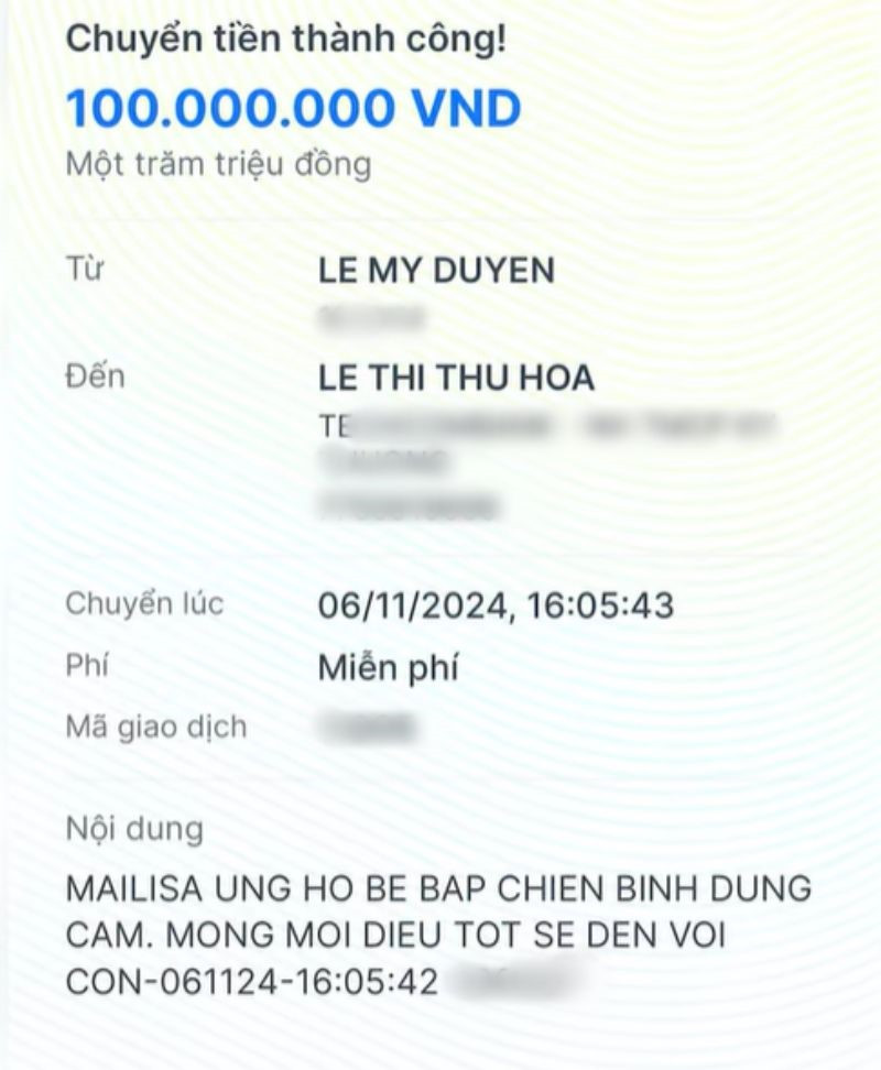 Doanh nhân Mailisa từng ủng hộ bé Bắp 100 triệu, nói về vụ sao kê từ thiện: Học lại luật đi! - ảnh 3