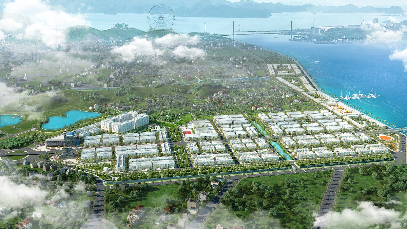 Bối cảnh 3D FLC Tropical City Ha Long. Nguồn ảnh: FLC