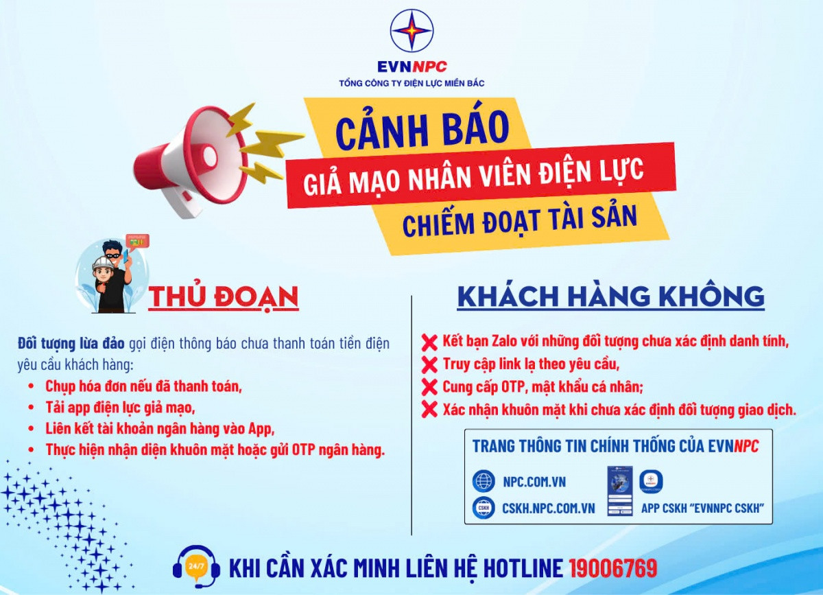 EVN cảnh báo: Tài khoản ngân hàng nguy cơ bị rút sạch chỉ trong tích tắc khi truy cập vào các website, ứng dụng này