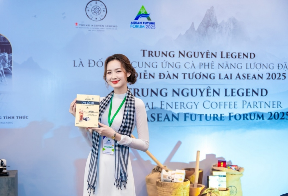 Trung Nguyên của ông Đặng Lê Nguyên Vũ là đơn vị duy nhất được chọn cung ứng cà phê tại Diễn đàn Tương lai ASEAN 2025