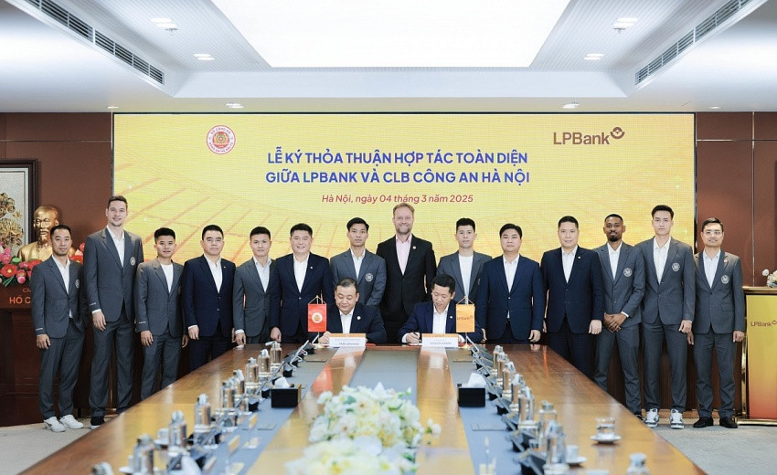 Ngân hàng Lộc Phát (LPBank) và CLB Công an Hà Nội ký kết hợp tác toàn diện