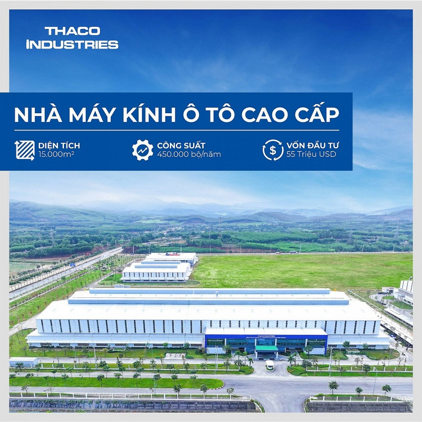 Công ty của tỷ phú Trần Bá Dương chính thức vận hành nhà máy kính ô tô hiện đại nhất Việt Nam