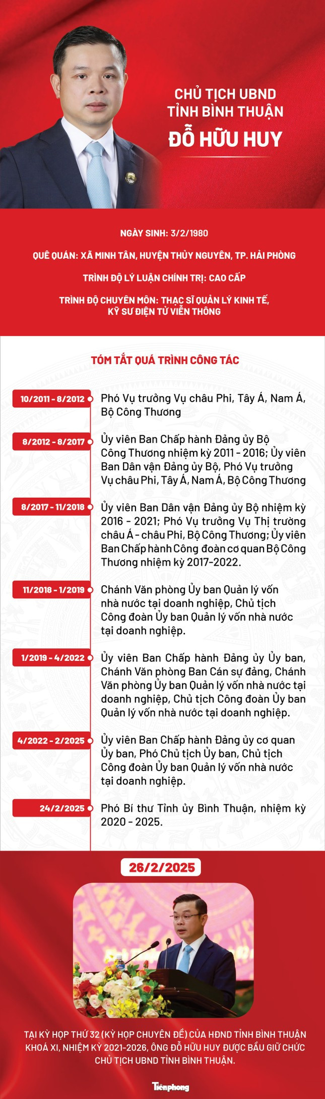 Thủ tướng phê chuẩn kết quả bầu Chủ tịch tỉnh Bình Thuận ảnh 2