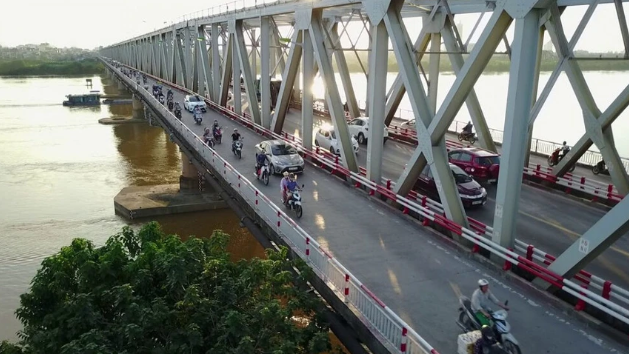 Cây cầu thép - bê tông đầu tiên được thiết kế và xây dựng hoàn toàn bởi kỹ sư, công nhân Việt Nam: Cách 3km công trình 20.000 tỷ do Liên danh Vingroup