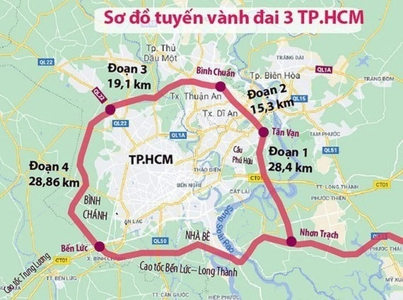 Chỉ hơn 3 tháng nữa, sẽ thông xe đoạn đường trên cao dài 14km nối 2 tỉnh thành giàu nhất Việt Nam