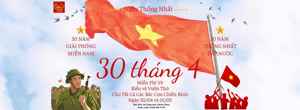 Khu du lịch lớn nhất Đông Nam Á của vợ chồng bà Nguyễn Phương Hằng thông báo miễn phí vé cho tất cả cựu chiến binh dịp 30/4, 1/5 - ảnh 1