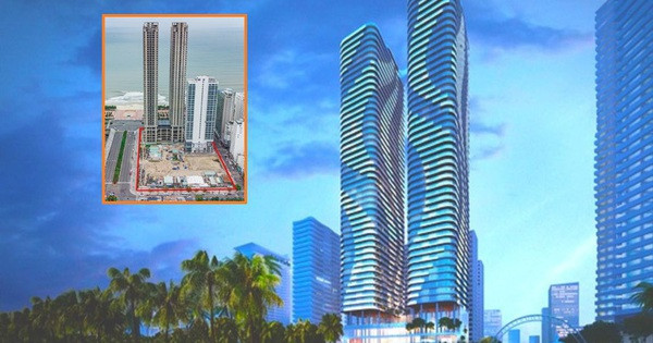 Tòa tháp đôi chọc trời cao nhất Đà Nẵng: Được chuyển đổi từ condotel sang căn hộ chung cư, tiến độ mới hoàn thiện phần thô