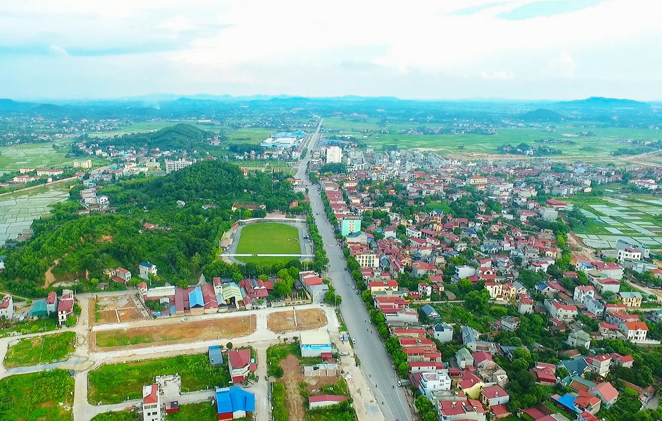 Huyện Tân Uyên, tỉnh Bắc Giang. Nguồn ảnh: Bắc Giang